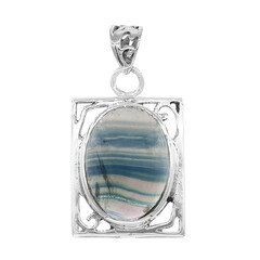 Ciondolo in argento con Fluorite