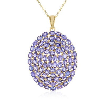 Collana in argento con Tanzanite