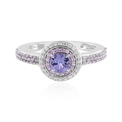 Anello in oro con Tanzanite