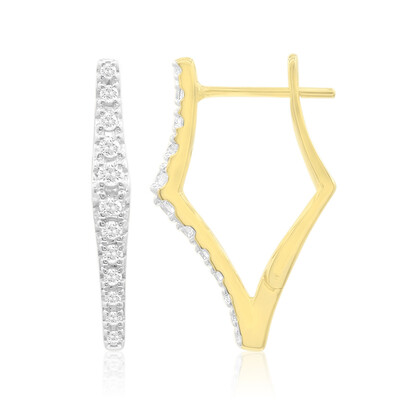 Orecchini in oro con Diamante SI1 (G) (Annette)