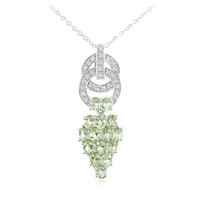 Collana in argento con Tormalina Paraíba