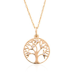 Collana in oro con Diamante Flawless (F) (LUCENT DIAMONDS)