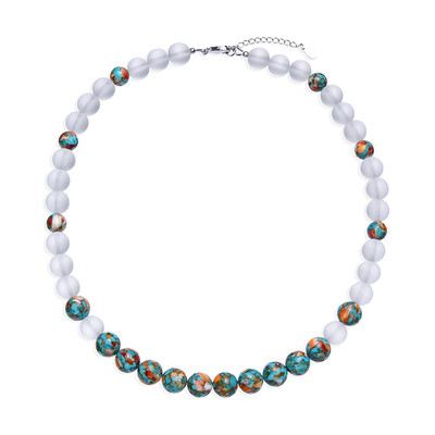 Collana in argento con Gemma