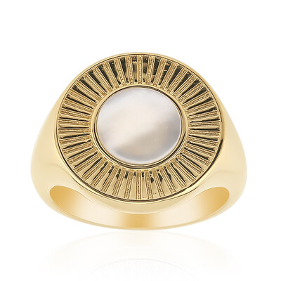 Anello in argento con Madreperla