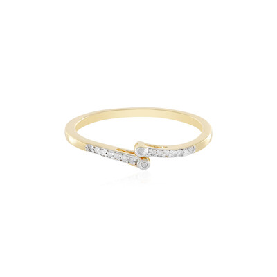 Anello in argento con Diamante I2 (I)