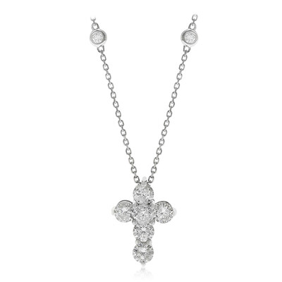 Collana in oro con Diamante SI2 (H) (CIRARI)