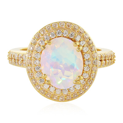 Anello in argento con Opale di Welo