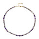 Collana in argento con Zaffiro Mistico (Riya)