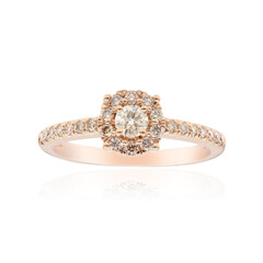 Anello in oro con Diamante Rose de France SI1 di Argyle