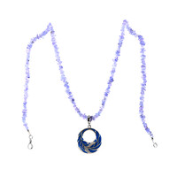 Collana in argento con Zircone (Riya)