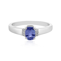 Anello in argento con Tanzanite