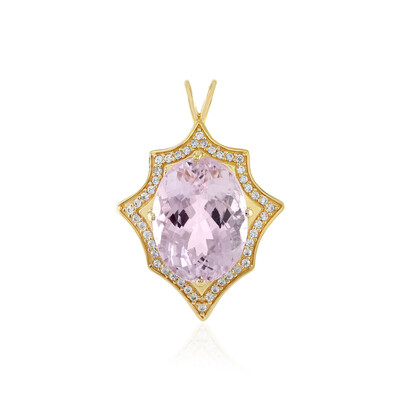 Ciondolo in argento con Kunzite