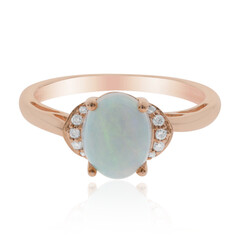 Anello in oro con Opale Australiano