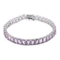 Bracciale in argento con Ametista Boliviana