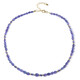 Collana in argento con Tanzanite