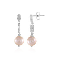 Orecchini in argento con Perla di Acqua Dolce