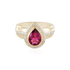 Anello in oro con Rubellite (de Melo)