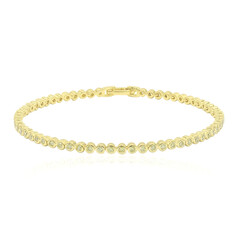 Bracciale in oro con Diamante Giallo Canarino SI1