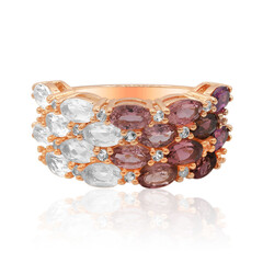 Anello in argento con Rodolite