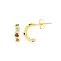 Orecchini in argento con Tormalina