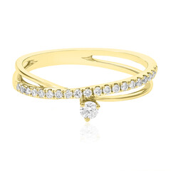 Anello in oro con Diamante I1 (H) (CIRARI)