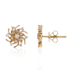 Orecchini in oro con Diamante Flawless (F) (LUCENT DIAMONDS)
