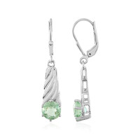 Orecchini in argento con Fluorite Verde (SAELOCANA)