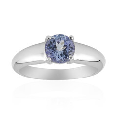 Anello in argento con Tanzanite (non riscaldata)