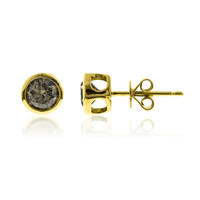 Orecchini in oro con Diamante Cioccolato SI2 (CIRARI)