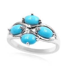 Anello in argento con Turchese Sleeping Beauty (Anne Bever)