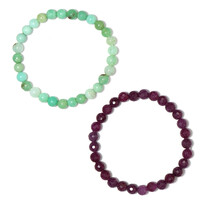 Bracciale con Crisoprasio