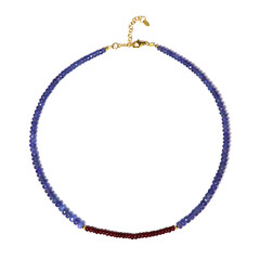 Collana in argento con Tanzanite