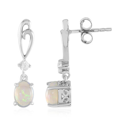 Orecchini in argento con Opale di Welo