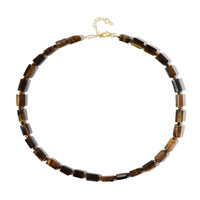Collana in argento con Occhio di Tigre