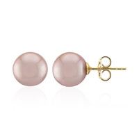 Orecchini in argento con Perla Ming (TPC)