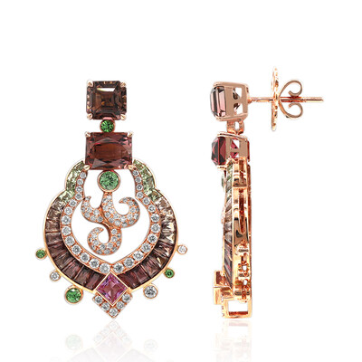 Orecchini in oro con Tormalina (Estée Collection)