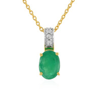 Collana in argento con Smeraldo Socoto