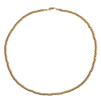 Collana in argento con Ematite Dorata