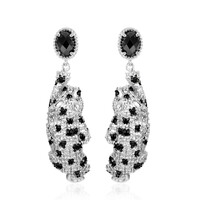 Orecchini in argento con Ematite Nera (Dallas Prince Designs)