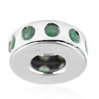 Ciondolo in argento con Smeraldo Socoto