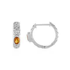Orecchini in argento con Citrino Madeira