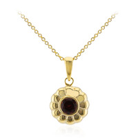 Collana in argento con Granato Mozambico