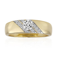 Anello in oro con Diamante IF (D)