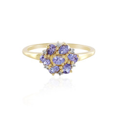 Anello in argento con Tanzanite