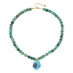 Collana in argento con Turchese Morenci