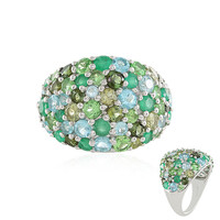 Anello in oro con Tormalina Verde (KM by Juwelo)