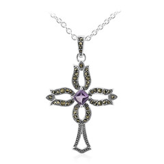 Collana in argento con Ametista