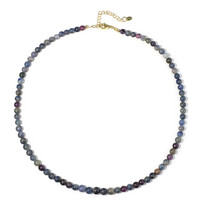 Collana in argento con Zaffiro del Mozambico