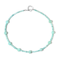 Collana in argento con Amazzonite
