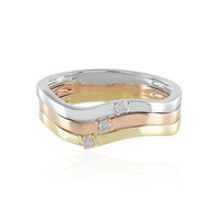 Anello in oro con Diamante I3 (J)